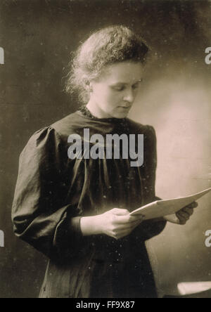 MARIE CURIE (1867-1934). /nMarie Sklodowska Curie. French (Polish-born ...