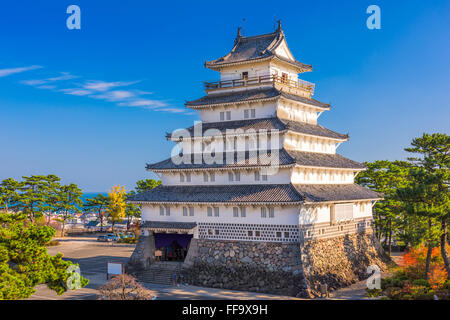 Shimabara, Nagasaki, Japan Castle. Stock Photo