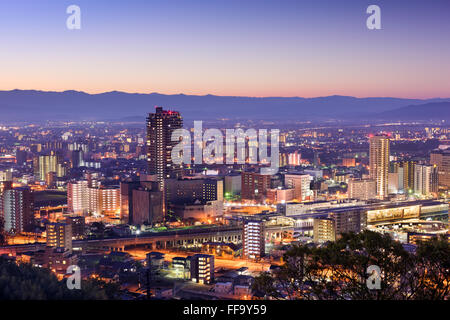 Kumamoto, Japan downtown skyline. Stock Photo