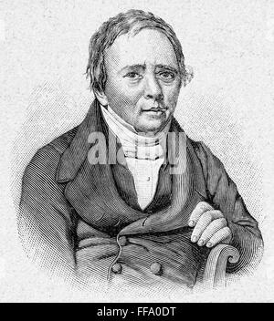 HANS CHRISTIAN OERSTED /n(1777-1851). Danish physicist. Oersted's ...