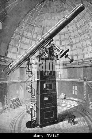 Telescope At The Lick Observatory, Mount Hamilton In California, Usa 