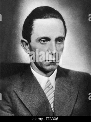 Paul Joseph Goebbels (1897-1945), speaking on the World Danger of ...