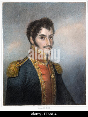 Simon Bolivar. 1783 - 1830, Venezuelan military and political leader ...