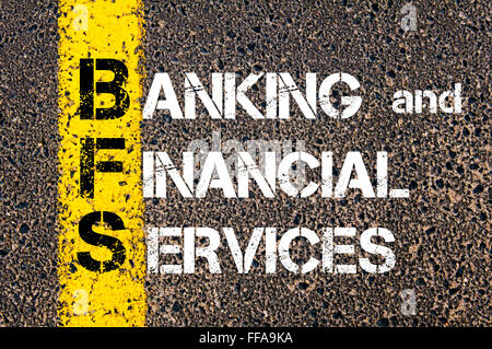 Concept image of Business Acronym BFS Banking and Financial Services ...