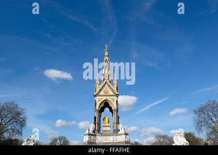 A general view of the Albert memorial in Kensington Gardens, London Stock Photo