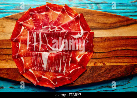 Jamon iberico han from Andalusian Spain Tapas Stock Photo