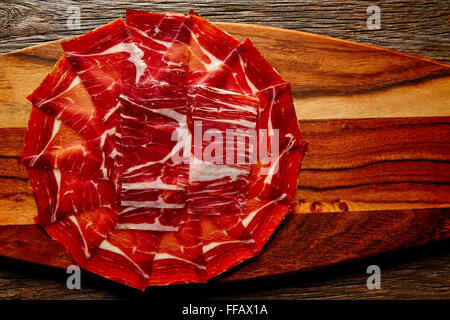 Jamon iberico han from Andalusian Spain Tapas Stock Photo