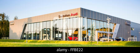 Swindon Audi, Delta Business Park, Welton Road, West Swindon, Wiltshire. Stock Photo