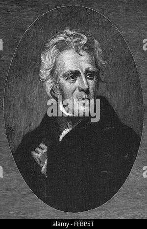 ANDREW JACKSON (1767-1845). /nSeventh President Of The United States ...