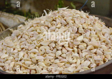 Mumbai, India - October 19, 2015 - Fruits and vegetables on indian market in Mumbai Stock Photo