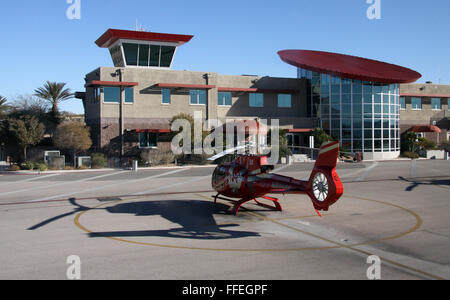 Boulder City Municipal Airport near Las Vegas, Nevada, USA Stock Photo