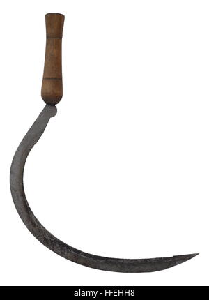 Old sickle Stock Photo