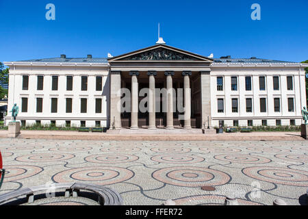 University of Oslo, Front view Stock Photo