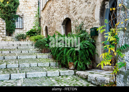 medieval city of Saint Paul de Vence, Alpes-Maritimes Department, Cote d'Azur, France Stock Photo
