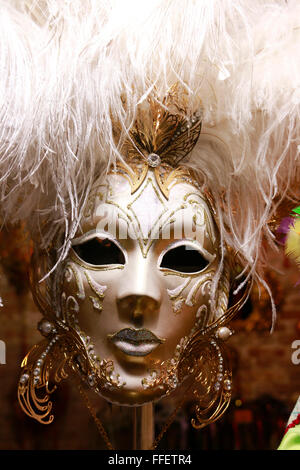 Impressionen: Maskierung, Karneval, Venedig, Italien. Stock Photo