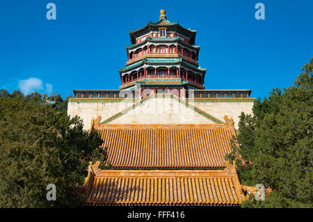 Imperial Summer Palace in Beijing Stock Photo