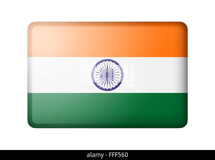 The Indian flag Stock Photo