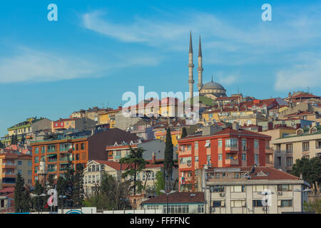 Sutluce coast, view from Eyup, Istanbul, Turkey Stock Photo