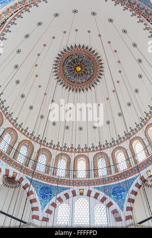 Mosque of Rustem Pasha, Tahtakale, Istanbul, Turkey Stock Photo