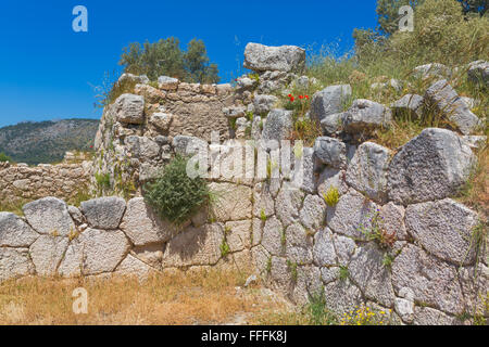 Ruins of ancient Xanthos, Antalya Province, Turkey Stock Photo