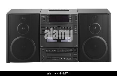 90s radio stereo Stock Vector Art & Illustration, Vector Image