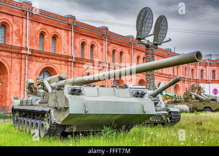 Military Historical Museum of Artillery, Engineers and Signal Corps, Saint Petersburg, Russia Stock Photo