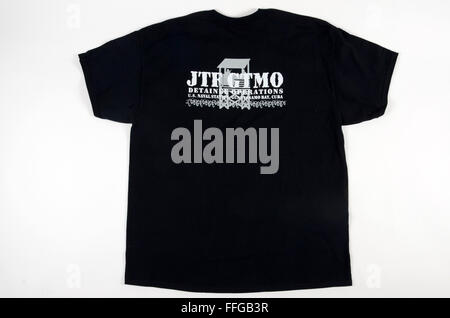 GTMO Souvenirs Guantanamo bay Cuba jtf t shirt joint task force Stock Photo