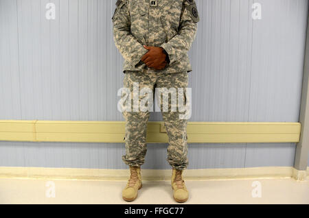 MP guantanamo bay cuba gtmo camp delta soldier Stock Photo