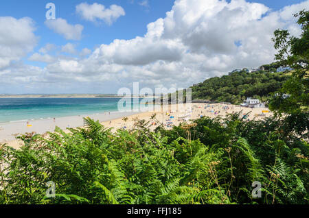 Portminster Beach, St Ives, Cornwall, England, United Kingdom. Stock Photo