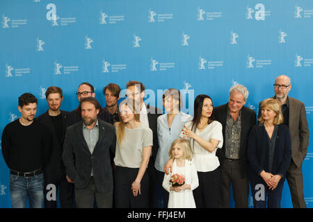 Berlin, Germany. 14th February, 2016. Press Conference 24 Wochen'  during the 66th Berlinale International Film Festival Berlin Credit:  Odeta Catana/Alamy Live News Stock Photo