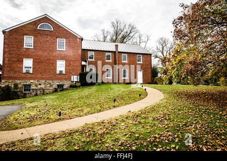 Middleburg Baptist Church (formerly The Free Church), 209 East Federal Street, Middleburg, Virginia Stock Photo
