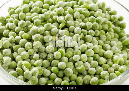 Frozen peas Stock Photo