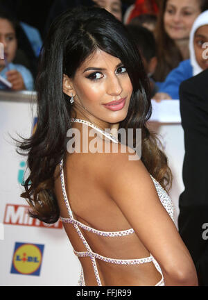 September 28, 2015 - Jasmin Walia attending The Pride of Britain Awards 2015 at Grosvenor House Hotel in London, UK. Stock Photo