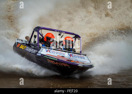 Round 6 of the AFISA V8 Superboat championship at Round Mountain Raceway, Cabarita Beach, NSW Stock Photo