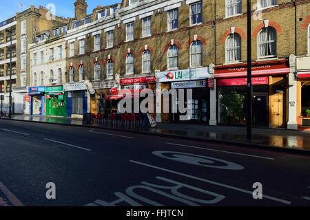 King's Cross Road, Islington, London WC1, United Kingdom Stock Photo