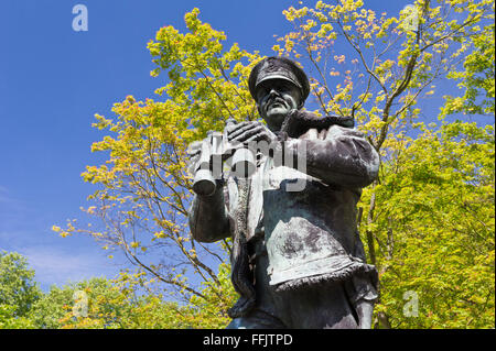 Statue of the Field Marshall Alexander of Tunis, London, United Kingdom. Stock Photo