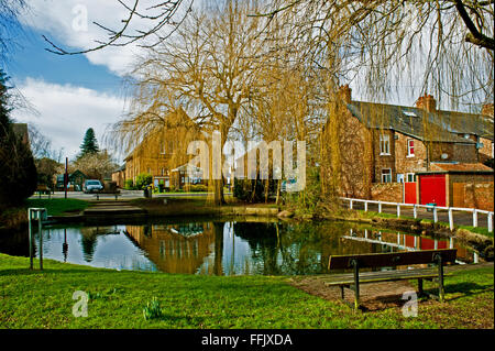 Wyre Pond, Haxby, Yorkshire, Stock Photo