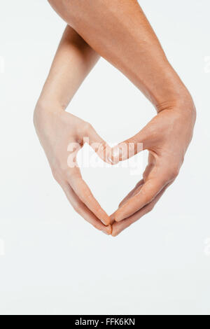 Nice photo of two hands Stock Photo