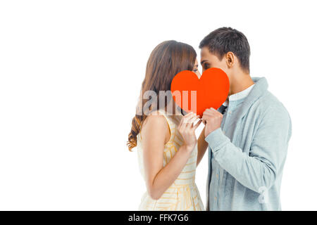 Loving couple at Valentines day Stock Photo