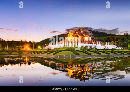 Chiang Mai, Thailand at Royal Flora Ratchaphruek Park. Stock Photo