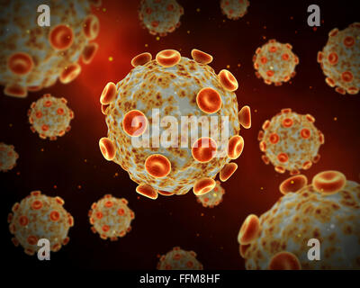 Conceptual image of the Zika virus Stock Photo - Alamy