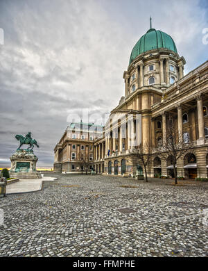 View of Buda castle in Budapest, Hungary Stock Photo