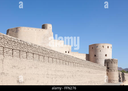 Rustaq fort in Oman Stock Photo