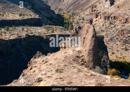 Deschutes River canyon from Scout Camp Trail, Steelhead Falls Wilderness Study Area, Deschutes Wild and Scenic River, Oregon Stock Photo