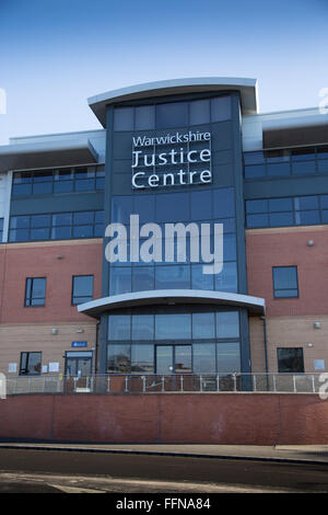 Warwickshire Justice Centre in Nuneaton Stock Photo