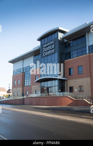 Warwickshire Justice Centre in Nuneaton Stock Photo