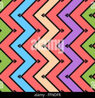 bright geometric seamless pattern Stock Vector