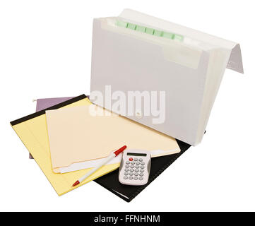 Home Office Supplies Stock Photo