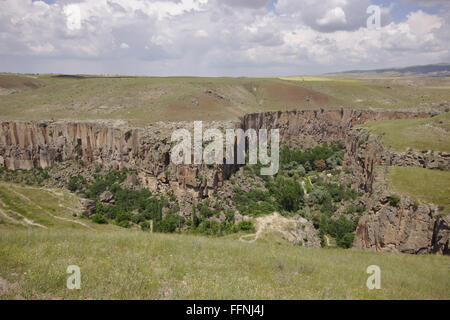 Ihlara Valley in Cappadocia, Turkey Stock Photo