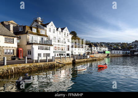 St Mawes is a small town opposite Falmouth, on the Roseland Peninsula on the south coast of Cornwall, England, United Kingdom. Stock Photo